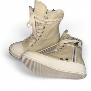 Rick Owens Beige Ramones